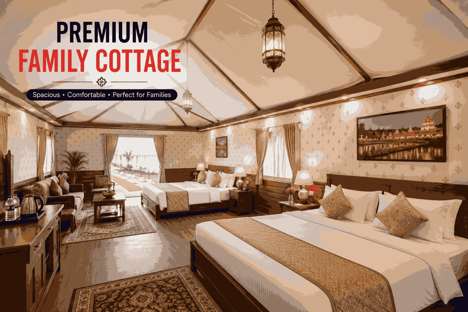 Premium Family Cottage Suite Accommodation for Ujjain Simhastha Kumbh Mela 2028
